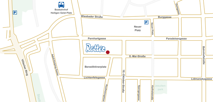 Standort 2: Benediktinerplatz 5, 9020 Klagenfurt